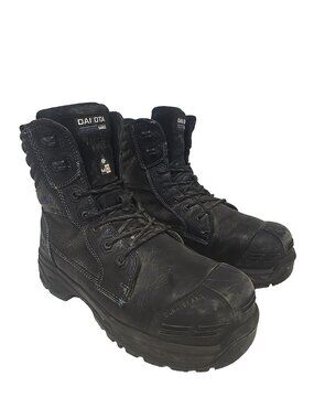 DAKOTA Men's 8" 8415 Composite Toe Int. Metguard Work Boots Black Size 11M